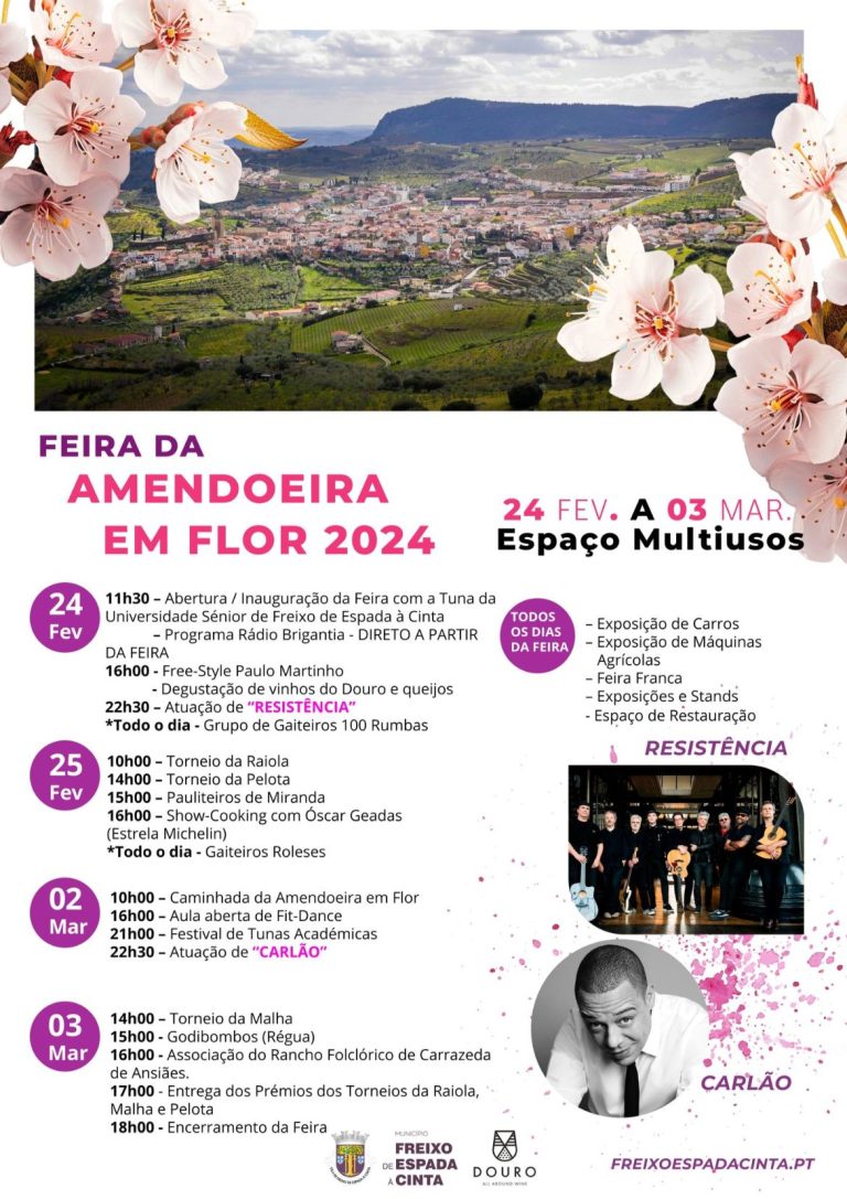 FEIRA DA AMENDOEIRA EM FLOR FREIXO DE ESPADA À CINTA